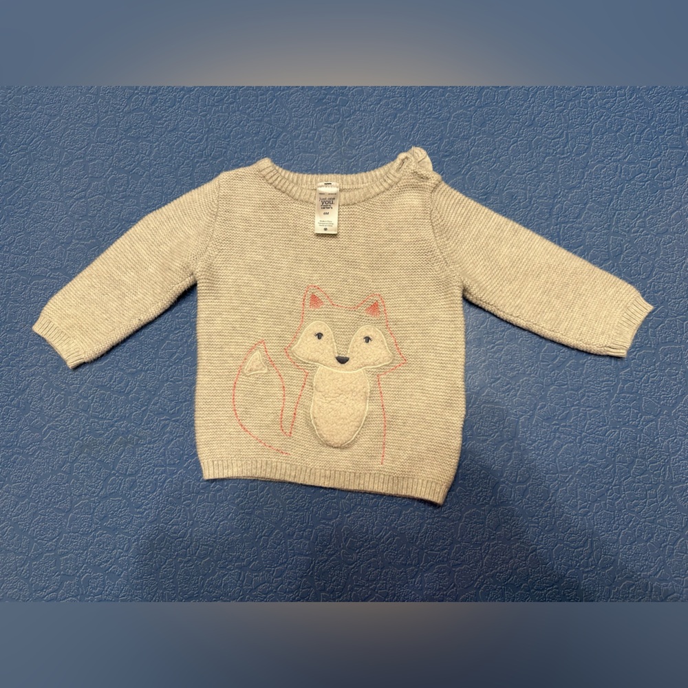 Carter's Gray Fox Sweater